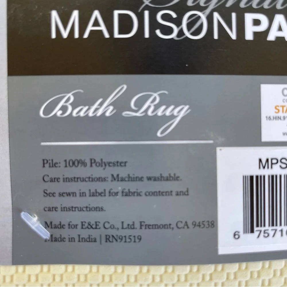 Madison Park Signature Marshmallow Bathroom Rug 24